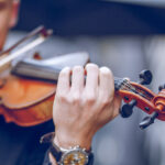 Acompañamiento Espiritual con violín en la Clínica Palma Real